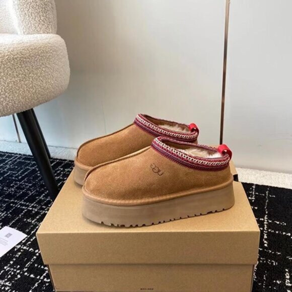 UGG Tazz Platform Shearling Lined Slipper - Picture 1 of 7